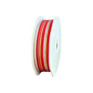 Lint rood goud gelijnd