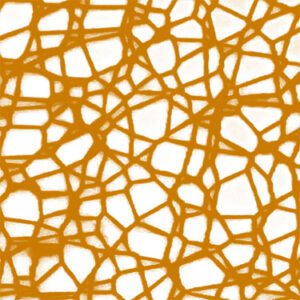Lint crispy oranje