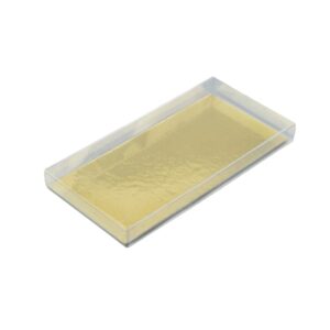 Transparant doosje voor nougat en chocoladetablet