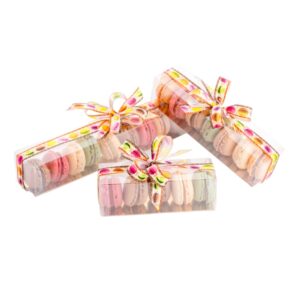 Transparant doosje voor o.a. Macarons