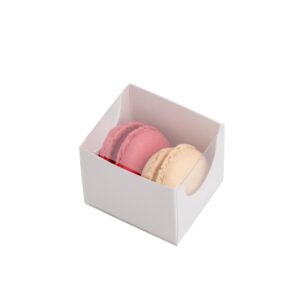 Doosje voor 1 of 2 macarons
