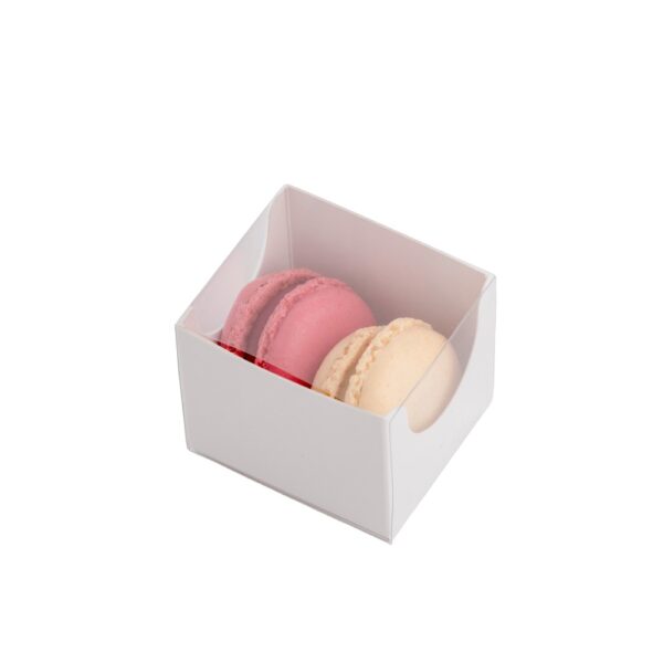 Doosje voor 1 of 2 macarons