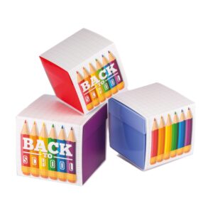 Sleeve voor cubebox Back to school