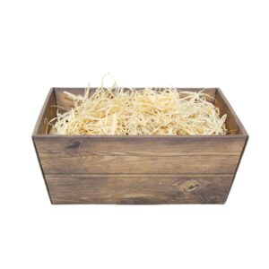 Presentatie doos met hout look print
