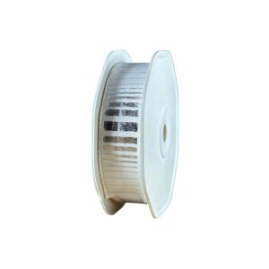 Lint wit/zilver streep