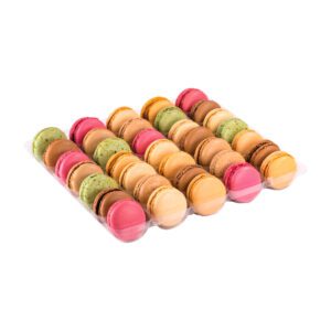 Transparante blister voor 24 of 35 macarons