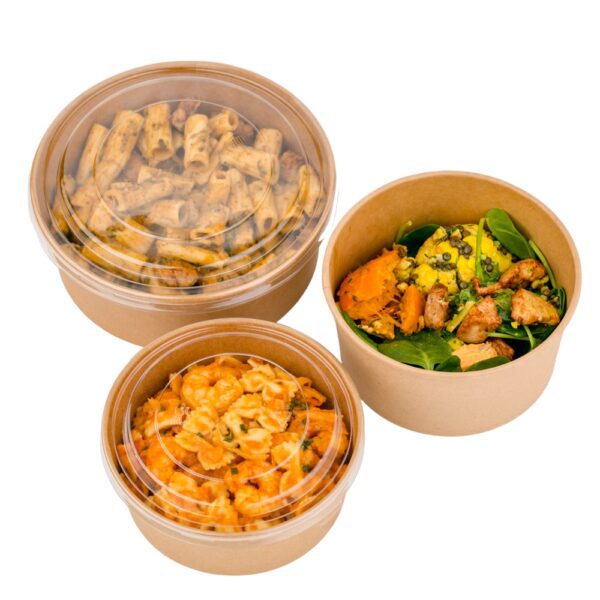 Salade bowl eco kraft - Afbeelding 3