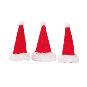 Houten knijper met kerstmuts