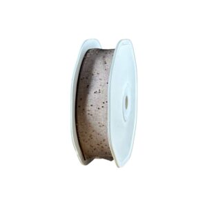 Lint voile bruin met glitters