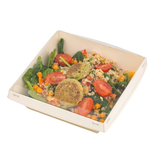 Luxe salade schaaltjes met deksel - Afbeelding 2