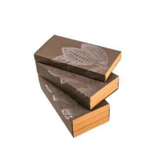 Sleeve met cacao print