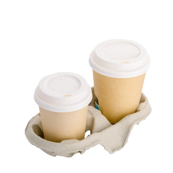 Draag plateau voor 2 koffie bekers - Afbeelding 2