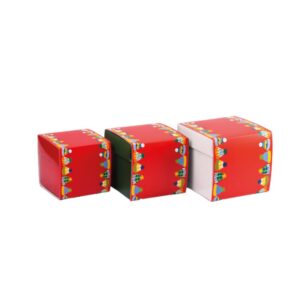 Sleeve voor cubebox muts print