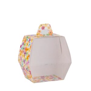Paasdoos met venster Flowers