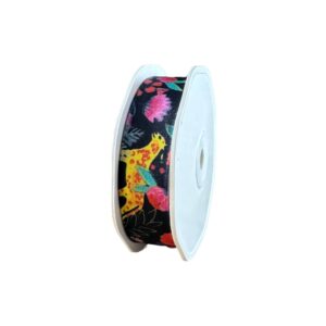 Lint tijger en bloemen