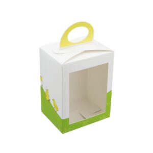 Vensterdoosje met handvat Happy Chicks