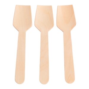 Houten ijslepeltjes