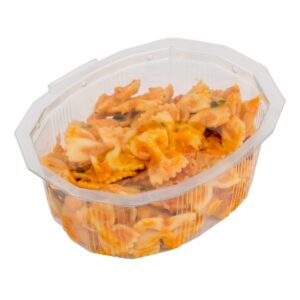 Transparant bakje met deksel