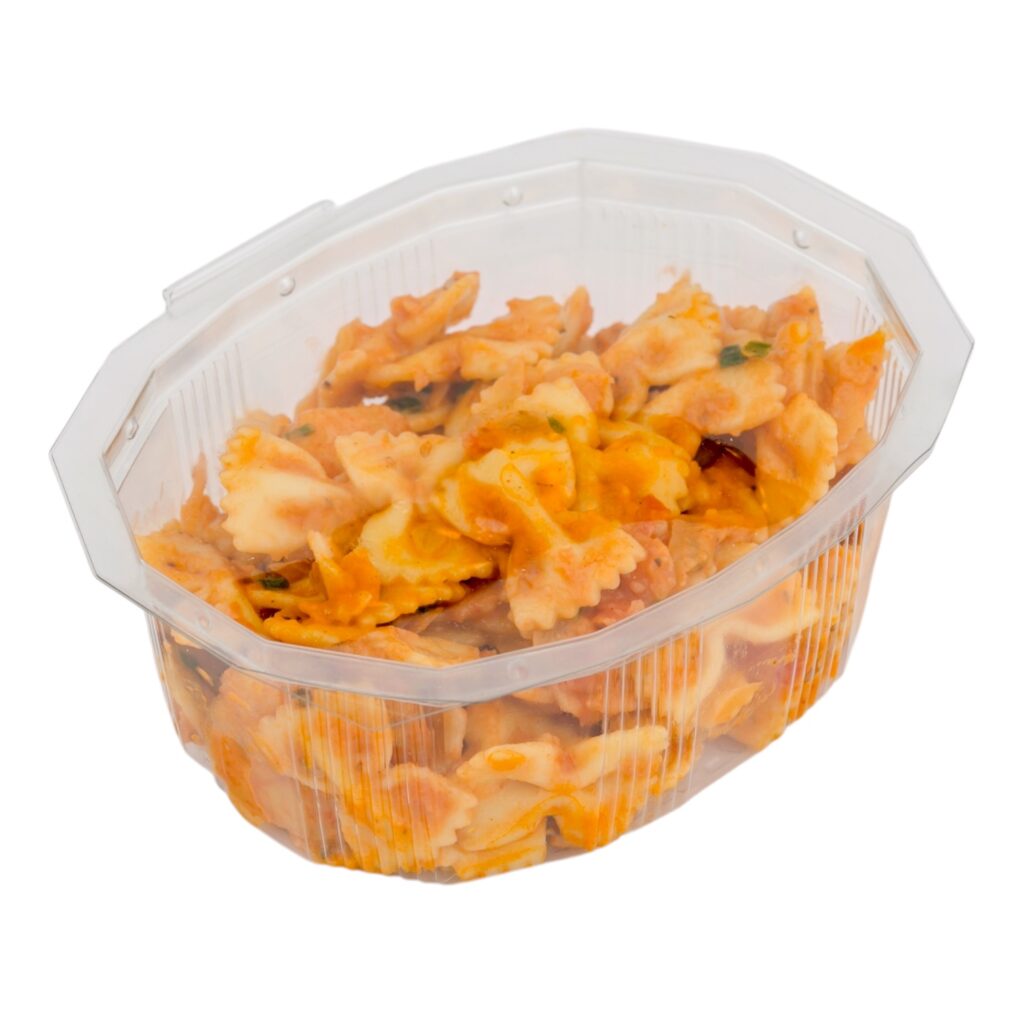 Transparant bakje met deksel