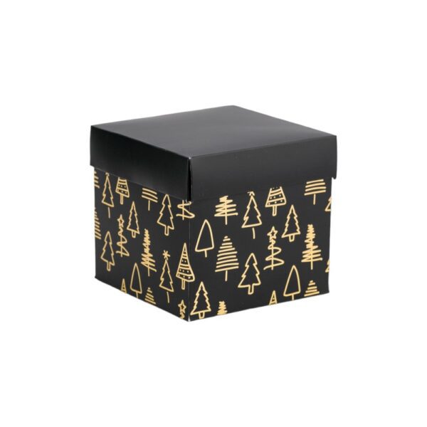 Cubebox kerstbomen print