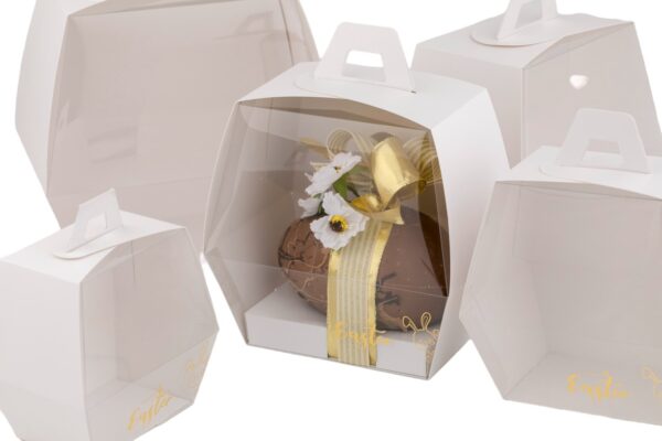 Paasdoos met venster Happy Easter - Afbeelding 2