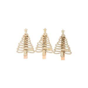 Houten knijpers kerstboom