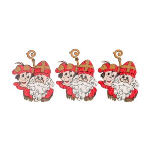 Houten knijper Sint & Piet