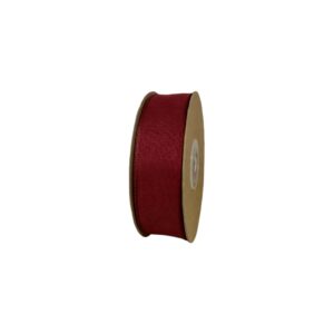 Lint natura look donker rood