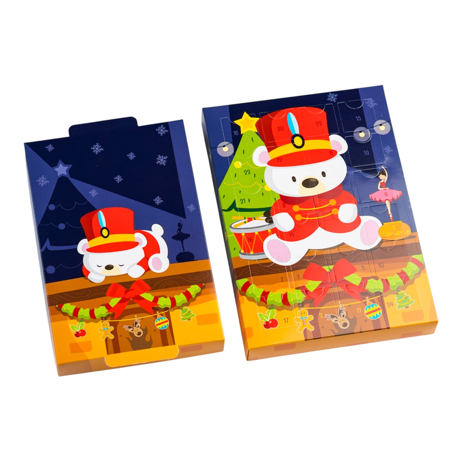 Adventskalender kerstmis beer - Afbeelding 3