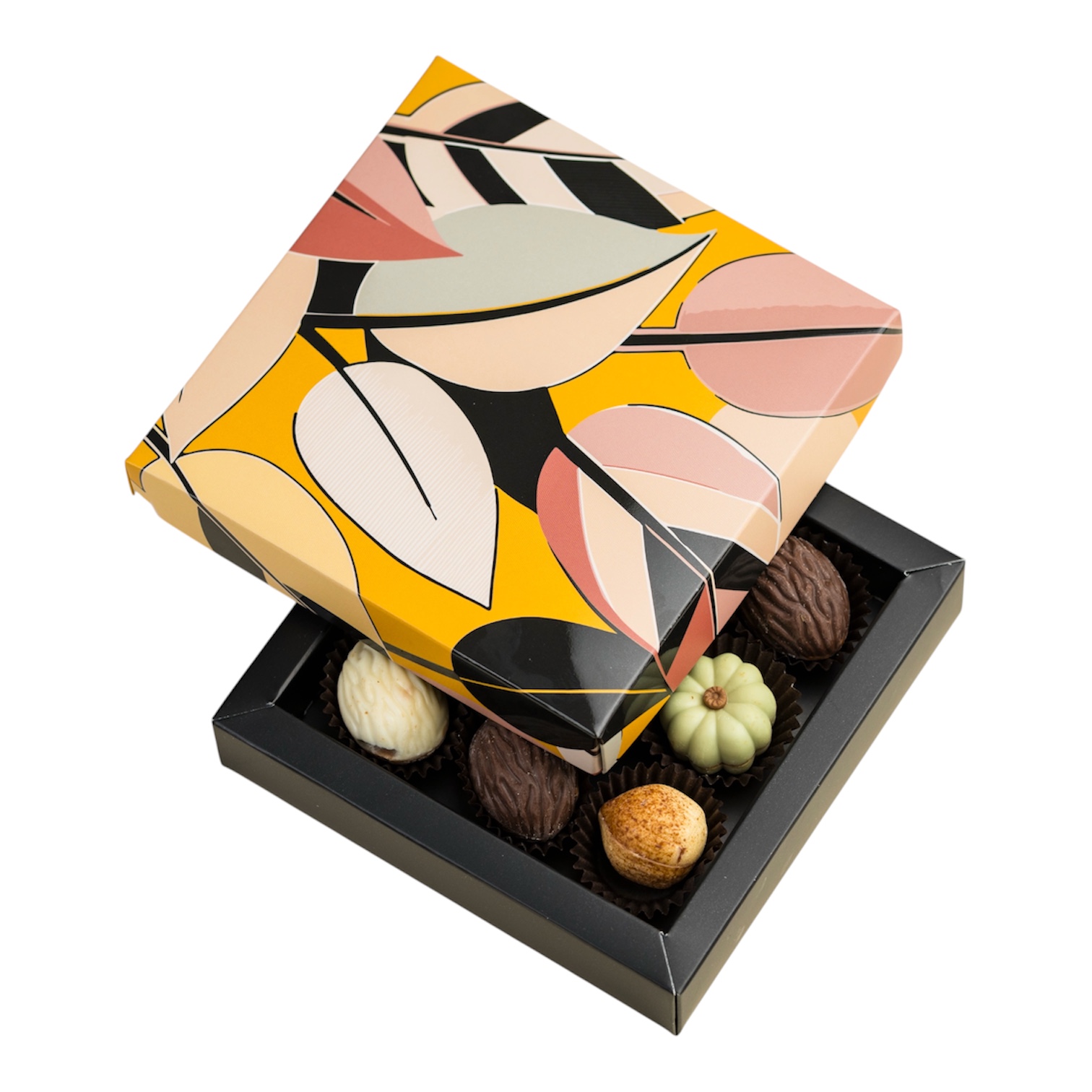 Framebox met gekleurde bladeren - Afbeelding 3